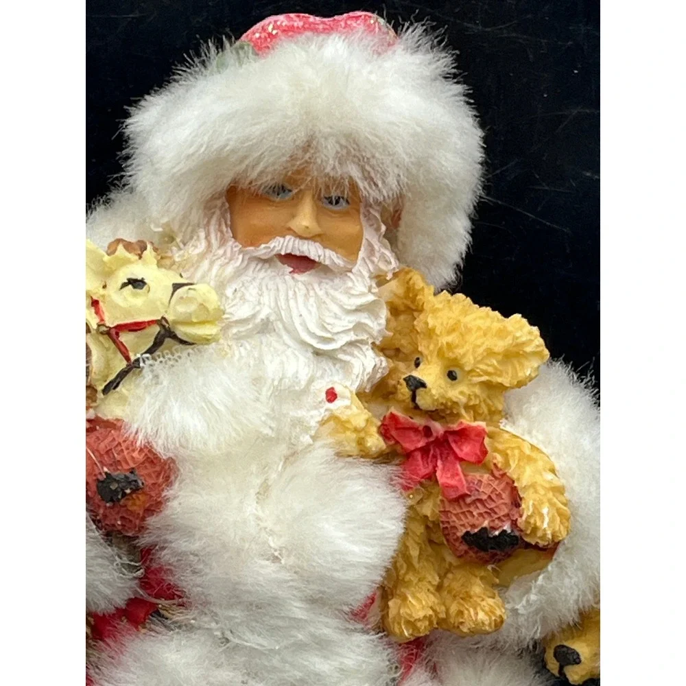 Ks Collection Santa Claus Figurine Teddy Bears‎ Rocking Horse 6